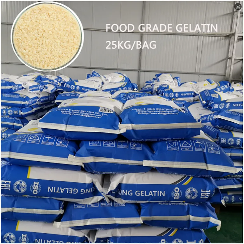 80-280bloom Food Grade Gelatin Use of Food Additives